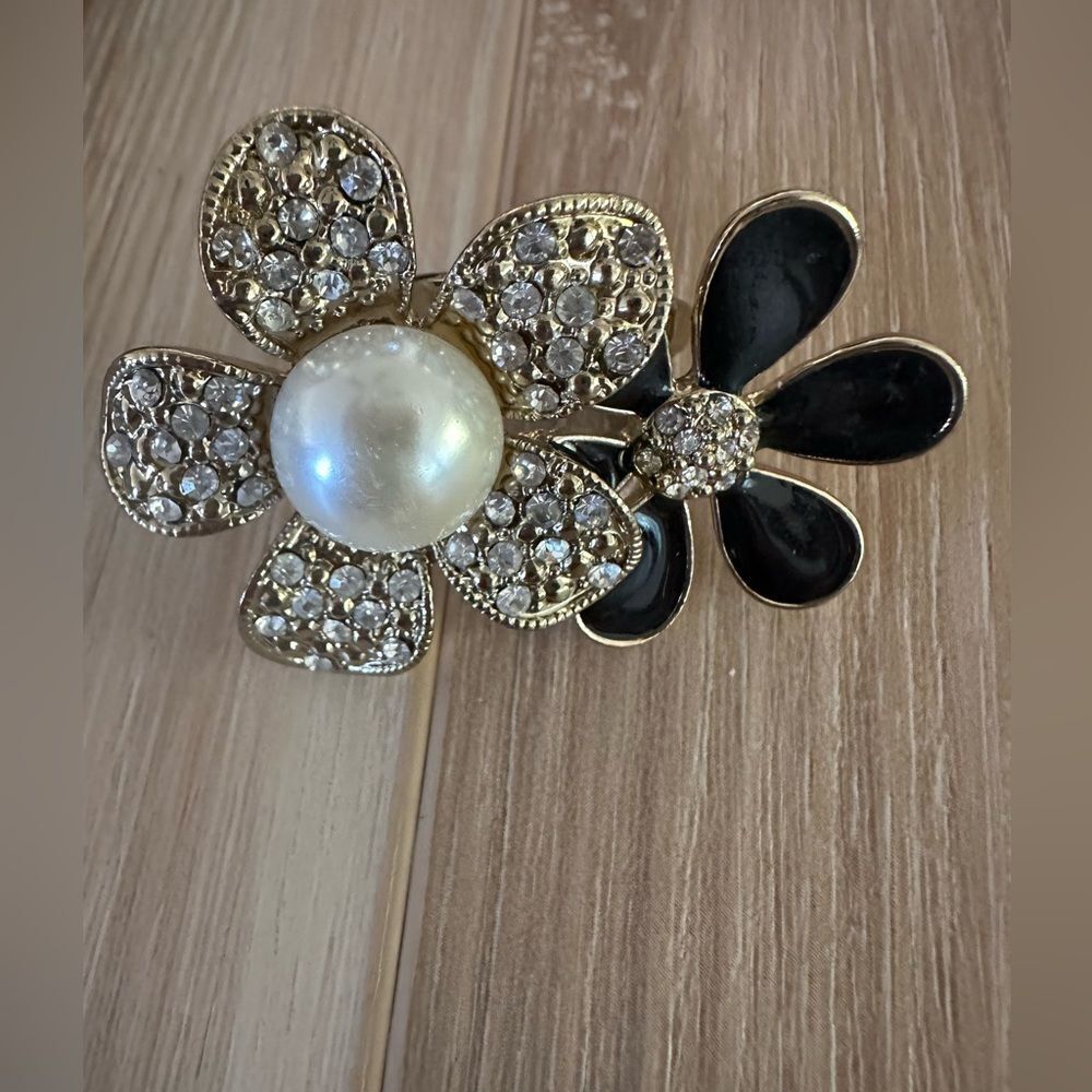 Floral Cocktail Ring 6.5